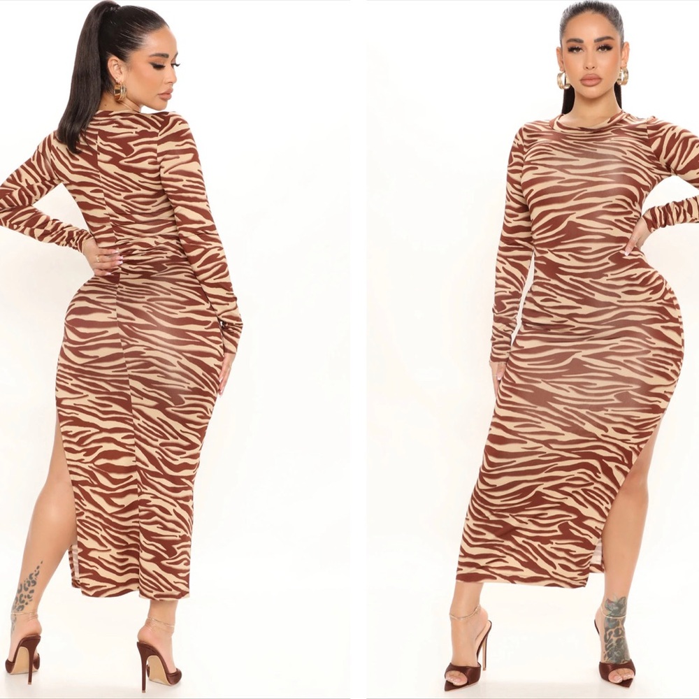 Fashion Nova midi dress